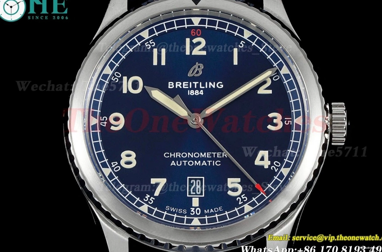A2824 SS LE Aviator TF Blue 41mm 8 Dial 0214